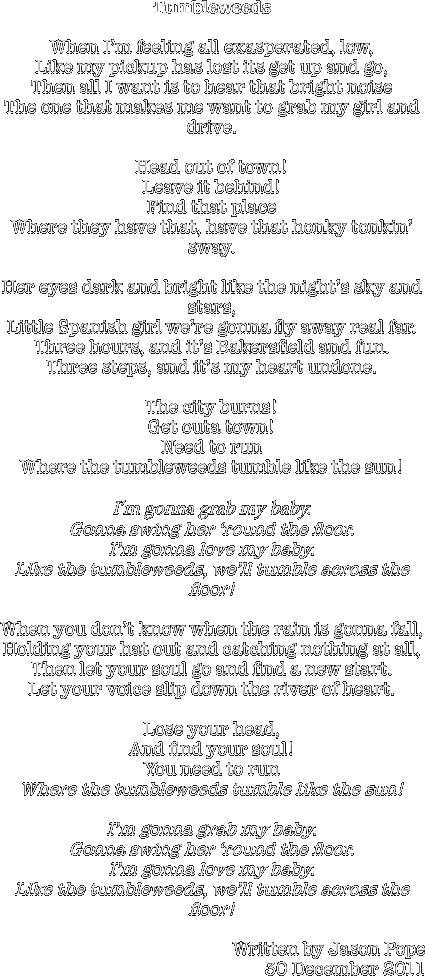 Tumbleweeds