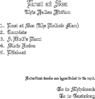 Lost at Sea