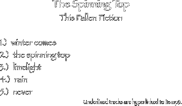 The Spinning Top
